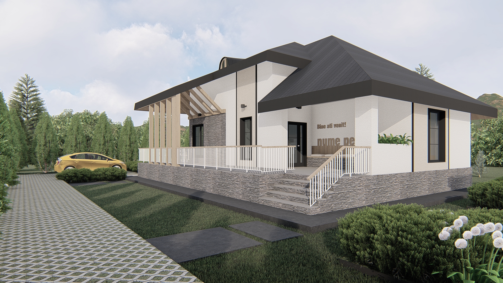 CABANE PRINTRE MUNȚI