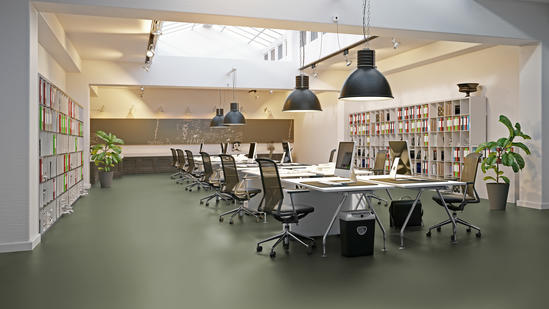 Linoleumul, din nou la moda