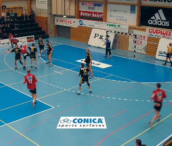 Pardoseli Sportive din cauciuc turnat 