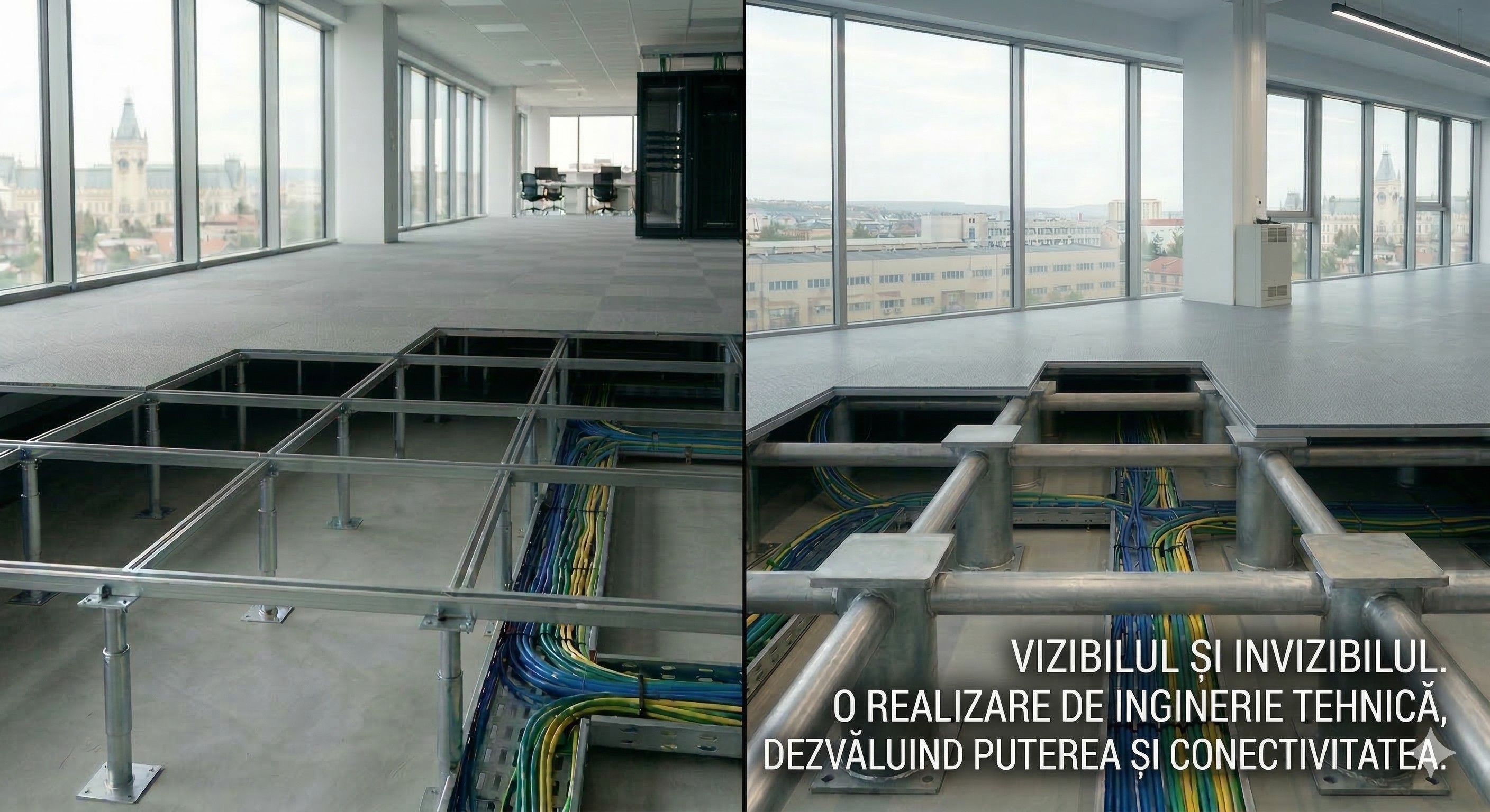 Structuri Portante: Fundația de Oțel a Pardoselii Tehnice