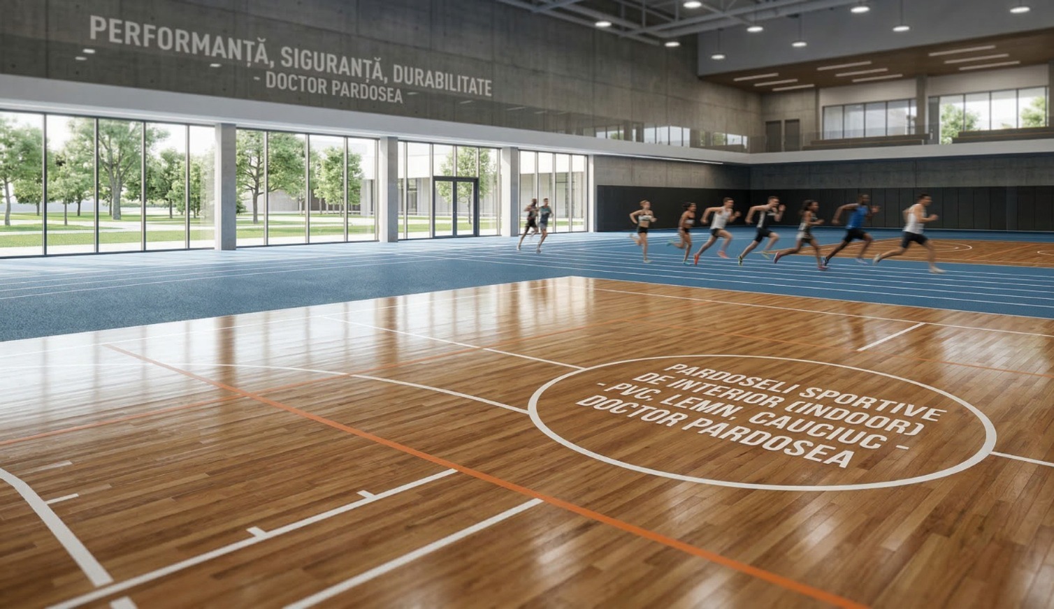 Pardoseli Sportive de Interior (Indoor) – Performanță și Siguranță
