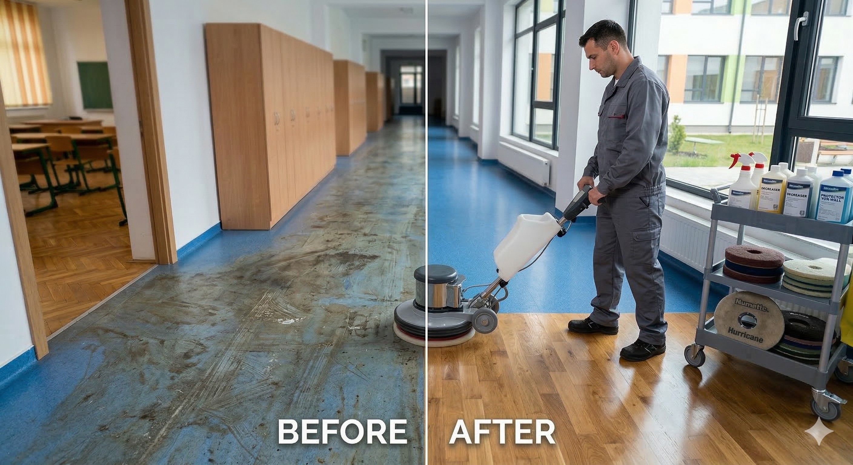 Recondiționare și Întreținere Pardoseli – Soluții Profesionale de Restaurare