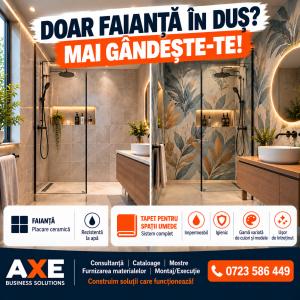 Tapet PVC profesional în baie – alternativă la faianță pentru spații umede