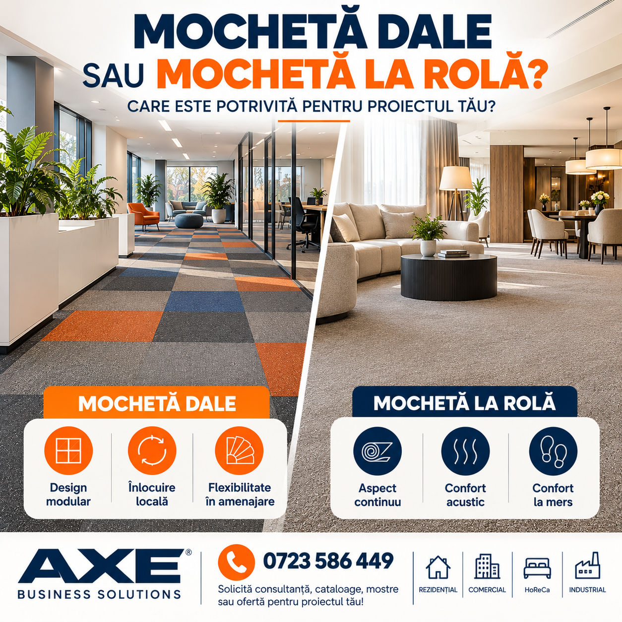 Mochetă dale sau mochetă la rolă? Cum alegi soluția potrivită pentru proiectul tău? - Imagine 11